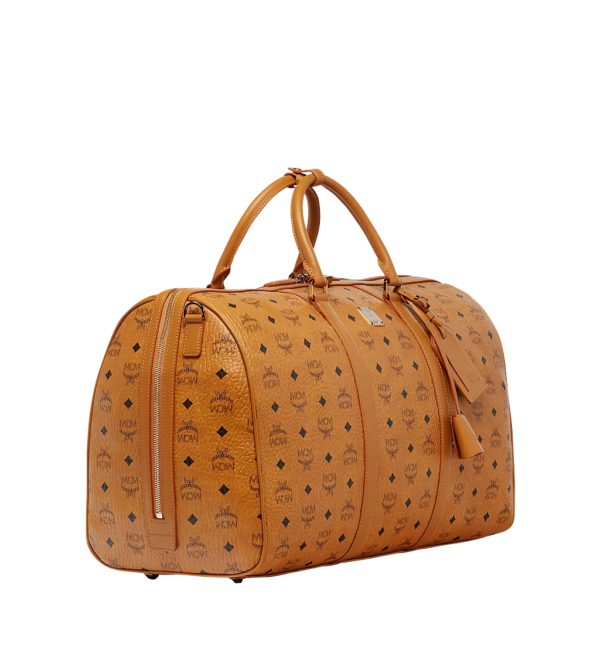 Túi MCM Traveler Weekender in Visetos MUV7AVY02CO001 - Ảnh 3