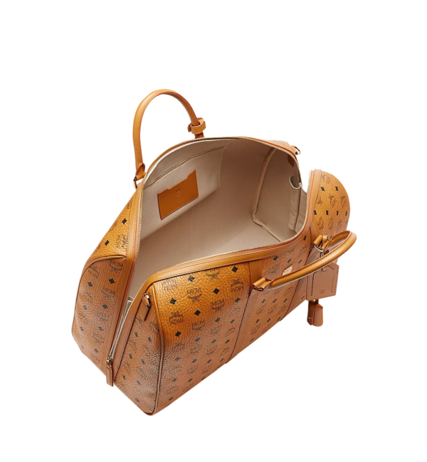Túi MCM Traveler Weekender in Visetos MUV7AVY02CO001 - Ảnh 4
