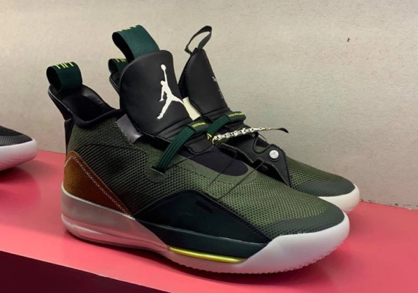 Giày Nike Travis Scott x Air Jordan 33 NRG 'Army Olive' CD5965-300 - Ảnh 5