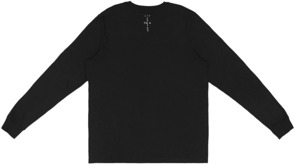 Áo Nike SB Travis Scott Cactus Jack Long Sleeve T Shirt Black TS-CAJFNSLBK - Ảnh 2