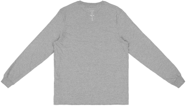 Áo Nike SB Travis Scott Cactus Jack Long Sleeve T Shirt II Grey TS-CAJFNSLGY - Ảnh 2