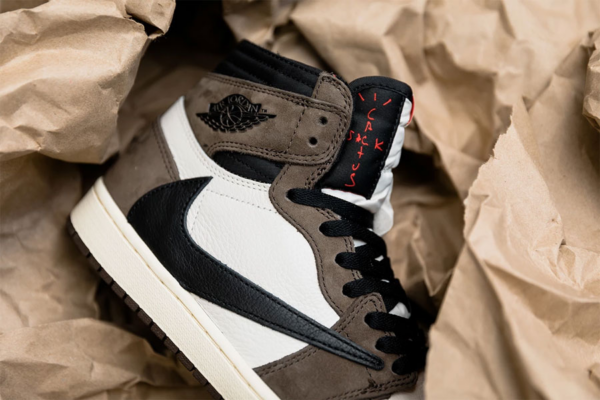 Giày Nike Travis Scott x Air Jordan 1 Retro High OG 'Mocha' CD4487-100 - Ảnh 10