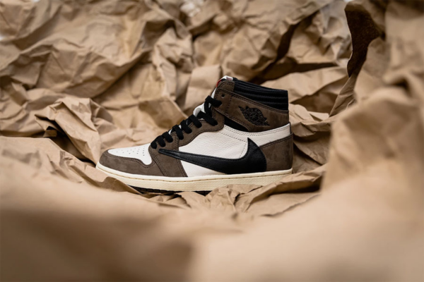 Giày Nike Travis Scott x Air Jordan 1 Retro High OG 'Mocha' CD4487-100 - Ảnh 7