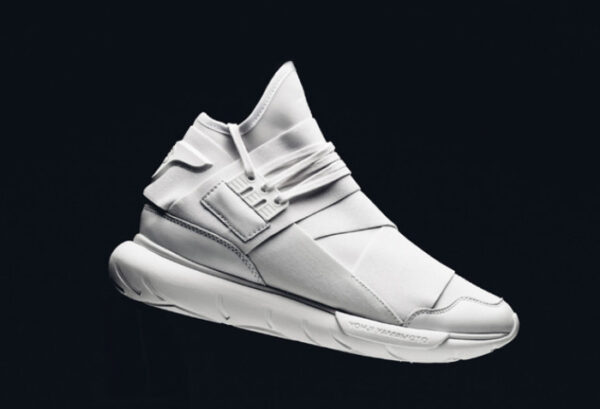 Giày Adidas Y3 Qasa Hi Triple White AQ5500 - Ảnh 7