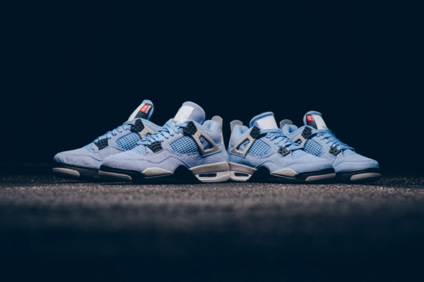 Giày Nike Air Jordan 4 Retro GS 'University Blue' 408452-400 - Ảnh 7