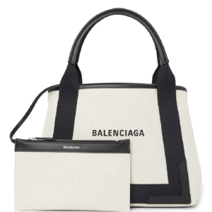 Tui Balenciaga Navy Cabas Tote Bag 'Beige' 339933-2HH3N-9260