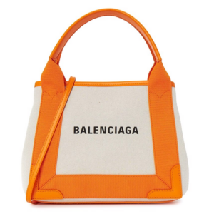 Tui Balenciaga Navy Cabas Extra Small Tote 'Ivory' 390346-2HH3N-9265