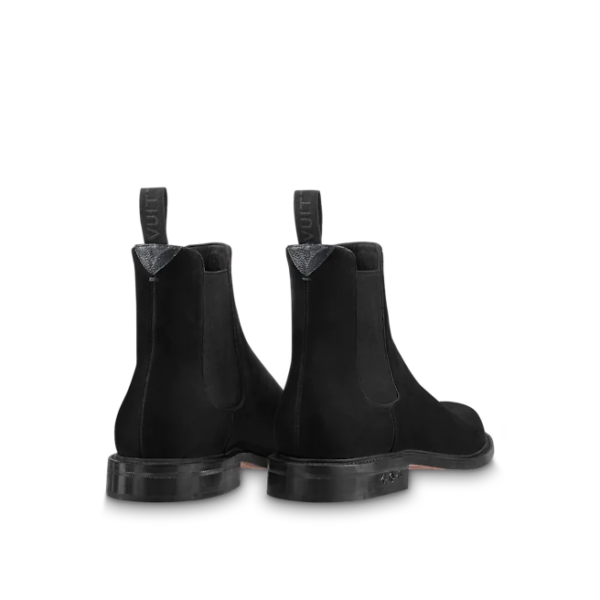 Giày Louis Vuitton Vendome Flex Chelsea Boots 'Black' 1A9HEL - Ảnh 6