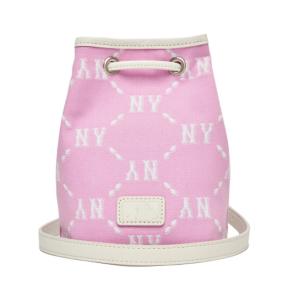 Túi MLB Monogram NY Yankees Mini Bucket 'Pink' 3ABMS022N-50PKS - Ảnh 3
