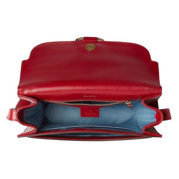 Túi Gucci GG Ring Shoulder Bag 'Red' 589474-1DB0G-6638 - Ảnh 4