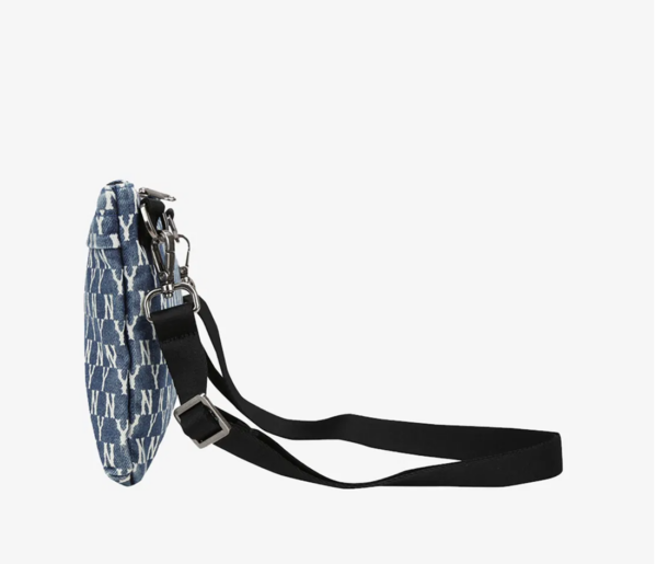 Túi MLB MONOGRAM Denim Sacoche Bag NEW YORK YANKEES 32BGDX111-50U - Ảnh 3