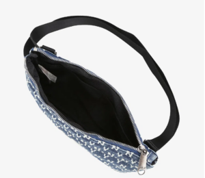 Alternative view of Túi MLB MONOGRAM Denim Sacoche Bag NEW YORK YANKEES 32BGDX111-50U