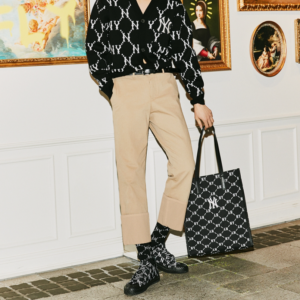 Tui MLB Monogram Diamond Jacquard 'Black' 3AORM012N-50BKS