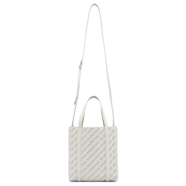 Tui Balenciaga Everyday 2x Small Logo Perforated Tote 'White' 551815-2VS3N-9062