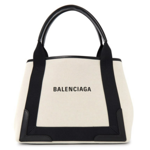 Tui Balenciaga Navy Cabas Small Tote Bag 'Ivory' 339933-210F3-9261