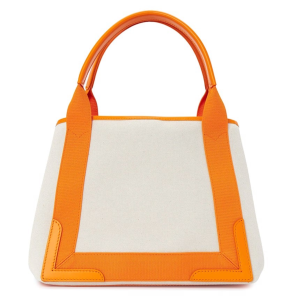 Tui Balenciaga Navy Cabas Small Tote Bag 'Ivory' 339933-2HH3N-9265