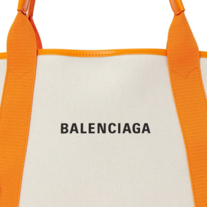 Tui Balenciaga Navy Cabas Small Tote Bag 'Ivory' 339933-2HH3N-9265