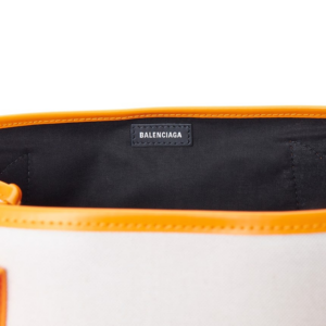 Tui Balenciaga Navy Cabas Small Tote Bag 'Ivory' 339933-2HH3N-9265