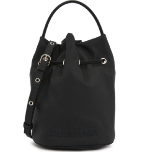 Tui Balenciaga Wheel Extra Small Drawstring Bucket Tote 'Black 656682-H854N-1000