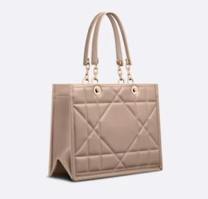 Tui Dior Medium Essential Tote Bag 'Hazelnut Archicannage Calfskin' M8721OZVJ-M45U