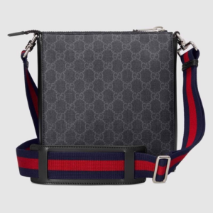 Tui Gucci GG Supreme Small Messenger Bag 'Black' 523599-K5RLN-1095