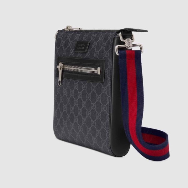 Tui Gucci GG Supreme Small Messenger Bag 'Black' 523599-K5RLN-1095