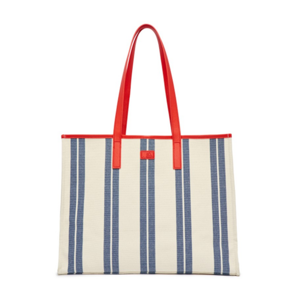 Túi MLB Tote Boston Red Sox Multicolor Stripes 3AORL0323-43NYL - Ảnh 6