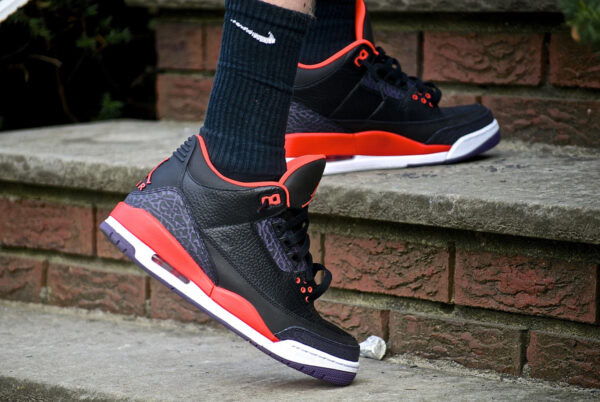 Giày Nike Air Jordan 3 Retro 'Crimson' 136064-005 - Ảnh 2