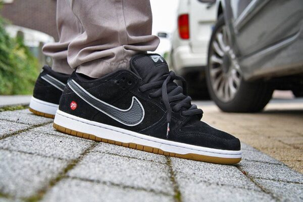 Giày Nike SB Dunk Low Premium 'SB Quartersnacks' 313170-019 - Ảnh 5