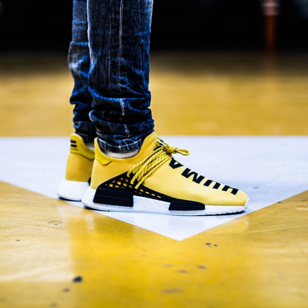 Giày Adidas Pharrell x NMD Human Race 'Yellow' BB0619 - Ảnh 2