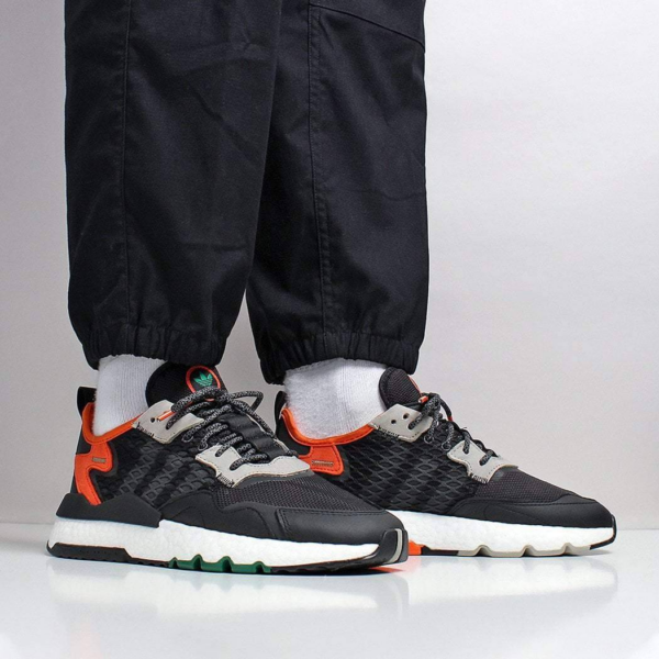 Giày Adidas Nite Jogger Cordura Black Orange EE5549 - Ảnh 6