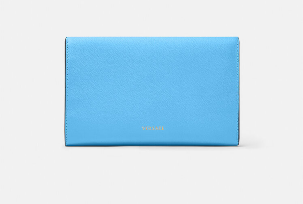 Túi Versace La Medusa Long Wallet DV Blue 1000814-DVIT2T-1U38V - Ảnh 4