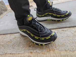 Alternative view of Giày Nike Undefeated x Air Max 97 'Black Volt' DC4830-001