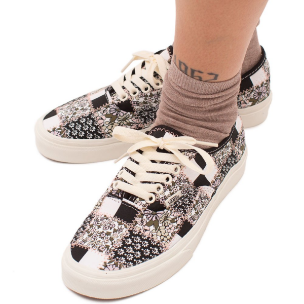 Giày Vans Patchwork Floral Classic Authentic VN0A5HZS9FY - Ảnh 9