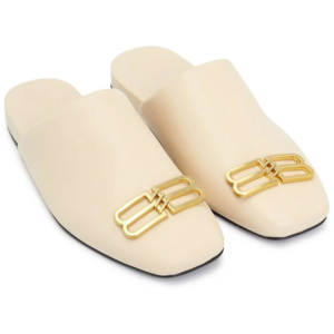 Dep Balenciaga Cozy BB Mule Slippers 'Beige' 718831-WDAT1-2080