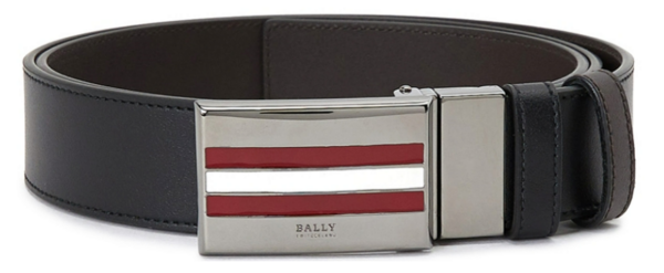 Thắt Lưng Bally Bull Plain Double Sided 'Black' TARAGLI-35-O-421