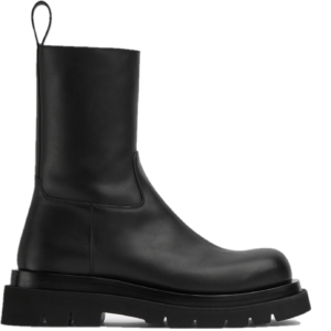 Giay Bottega Veneta Lug Boot 'Black' 716205VBS501000