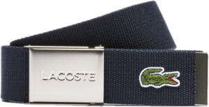 Thắt Lưng Lacoste Engraved Buckle Fabric 'Blue' RC2012M52G-166
