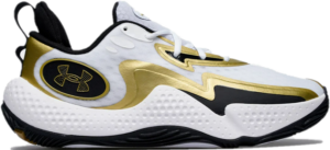 Giay Under Armour Spawn 5 'White Gold' 3026285-101