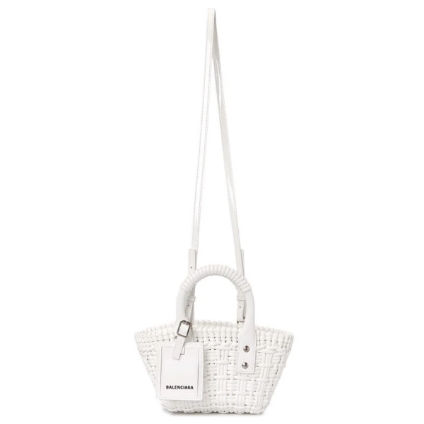 Tui Balenciaga Bistro Basket 2x Small Tote 'White' 678028-2IE3Y-9000