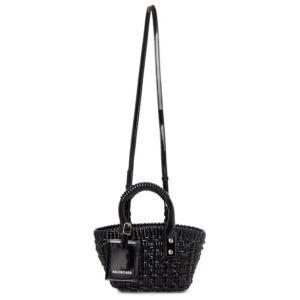 Tui Balenciaga Bistro Basket 2x Small Tote 'Black' 678028-2IE2Y-1000
