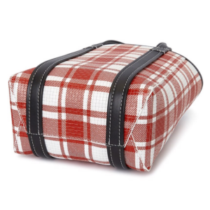 Tui Balenciaga Check Babes Small Tote 'Red' 672983-2100P-6190