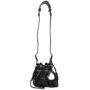 Tui Balenciaga Le Cagol Extra Small Bucket Bag 'Black' 702431-1VG9Y-1000