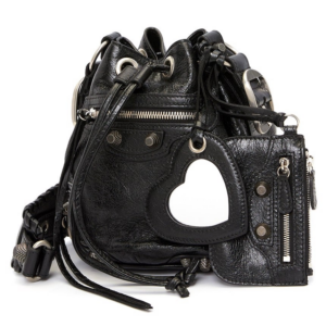 Tui Balenciaga Le Cagol Extra Small Bucket Bag 'Black' 702431-1VG9Y-1000