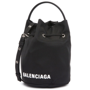 Tui Balenciaga Wheel Extra Small Drawstring Bucket Tote 'Black' 656682-H854N-1060