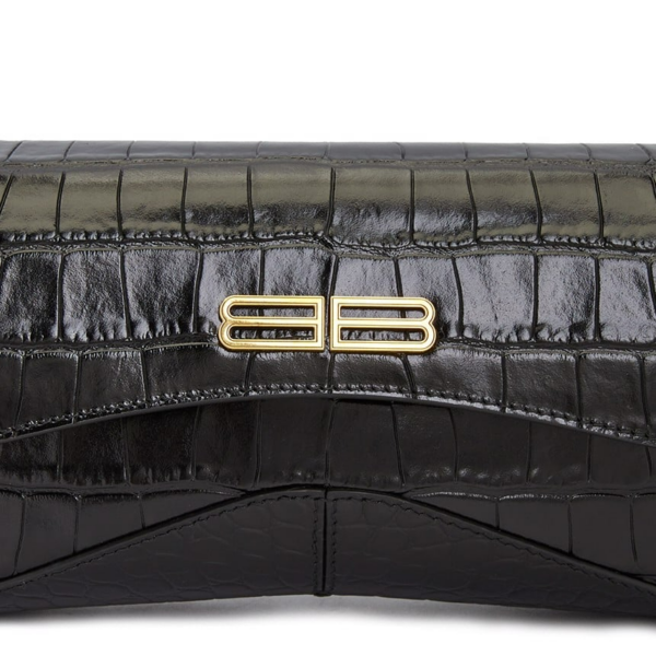 Tui Balenciaga XX Crocodile 'Black' 695645-2108X-1000