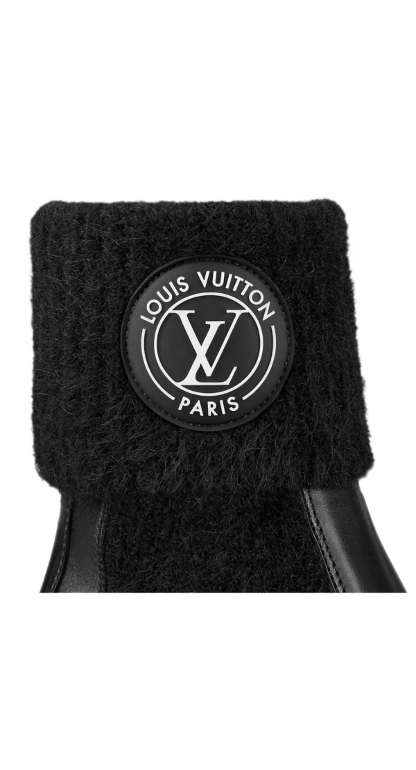 Giày Louis Vuitton Star Trail Ankle Boots 'Black' 1AAC20 - Ảnh 4
