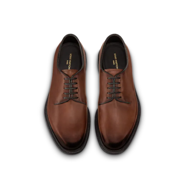 Giày Louis Vuitton Vendome Flex Derbies 'Brown' 1AA6LZ - Ảnh 4