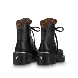 Alternative view of Giày Louis Vuitton Lv Beaubourg Ankle Boots Black 1A94N6