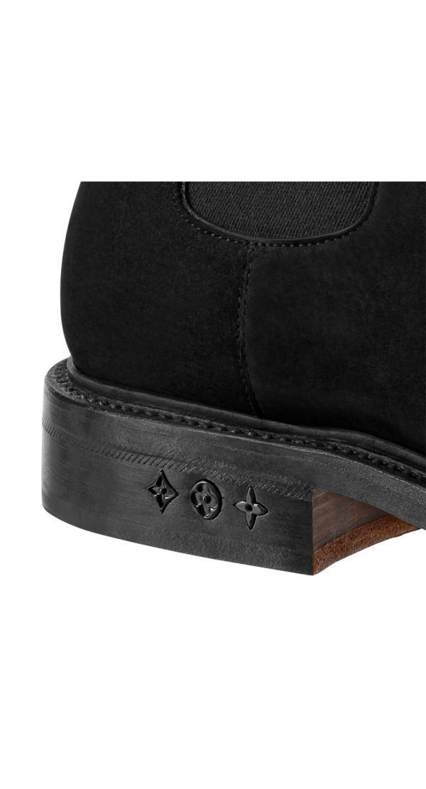 Giày Louis Vuitton Vendome Flex Chelsea Boots 'Black' 1A9HEL - Ảnh 3